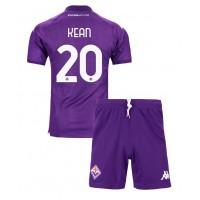 Dres Fiorentina Moise Kean #20 Domáci pre deti 2024-25 Krátky Rukáv (+ trenírky)